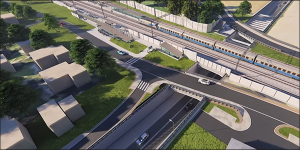 Use of ALLPLAN on a railway viaduct project in Poland